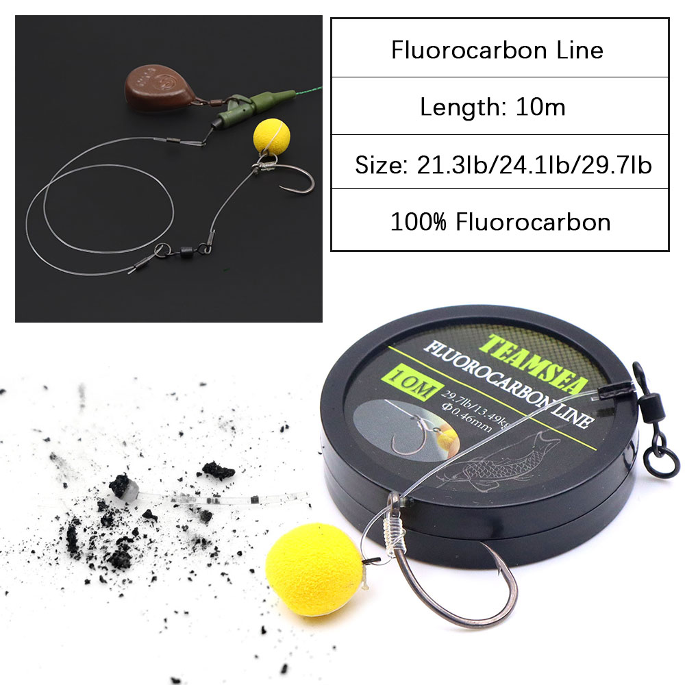 Fluorocarbon Line - خيط صيد سمك الشبوط بطول 10