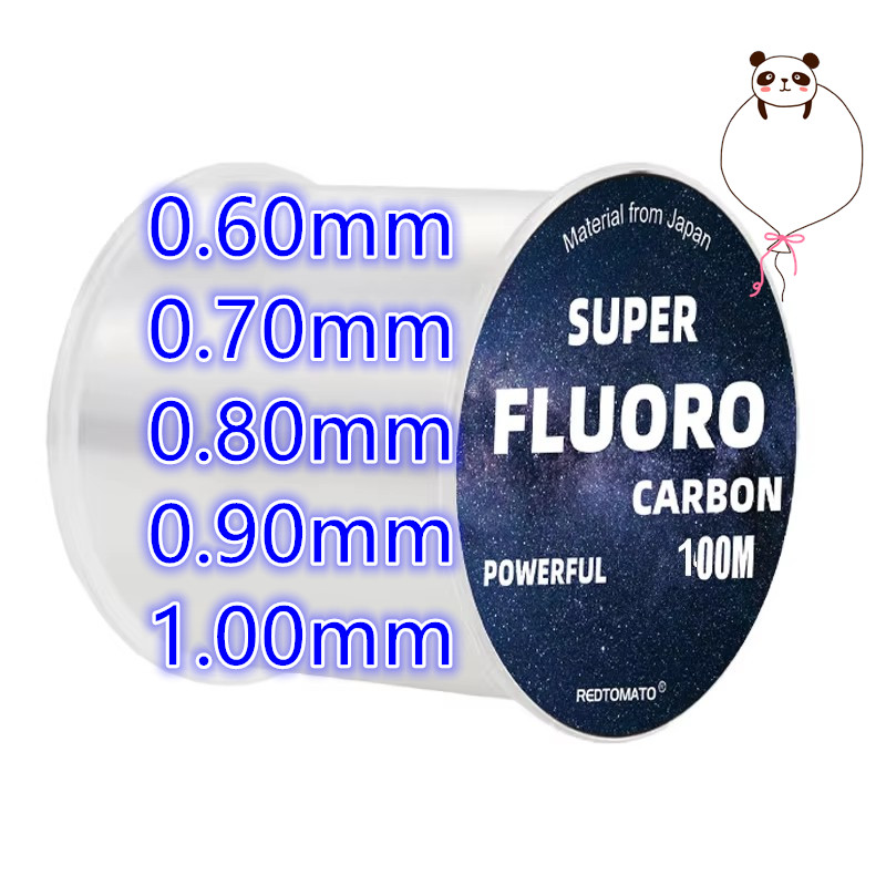 Fluorocarbon Line - 100 متر كبير الحجم الفلوروكربون خيط