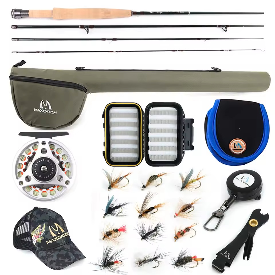 Fishing Line Box - قصبة صيد MAXIMUMCATCH Ultralite/V-light بطول 6-7.6