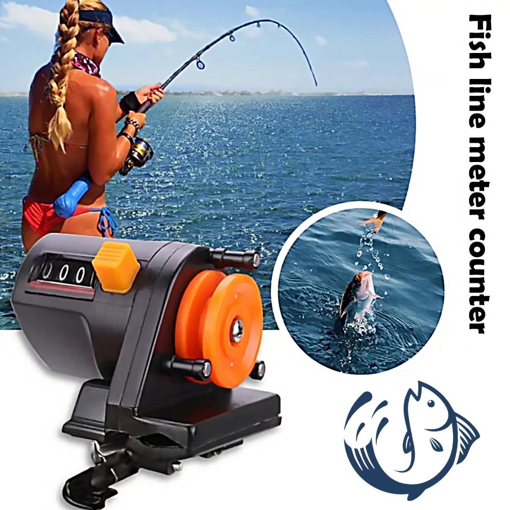 عداد خيط الصيد الرقمي الدقيق م - مراجعة Fishing Line Spooler وسعره
