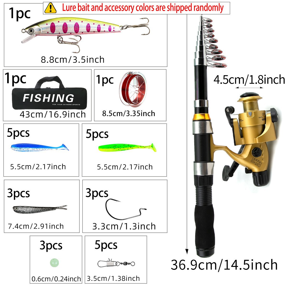 قصبة صيد تلسكوبية محمولة بطول  - مراجعة Freshwater Line وسعره
