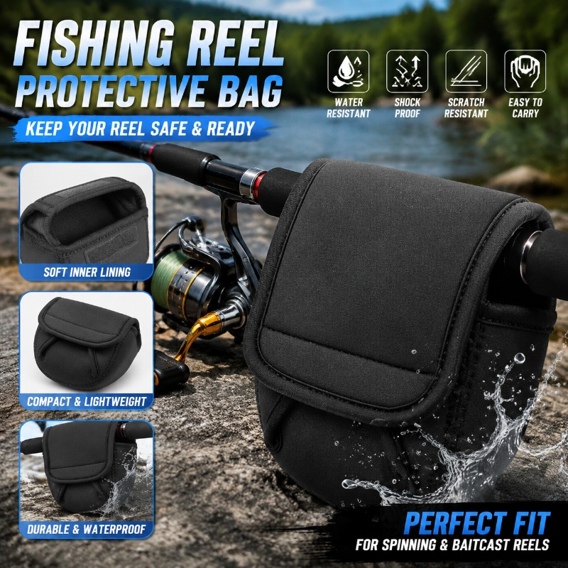 حقيبة واقية لبكرة الصيد، حافظة - مراجعة Fishing Line Spooler وسعره