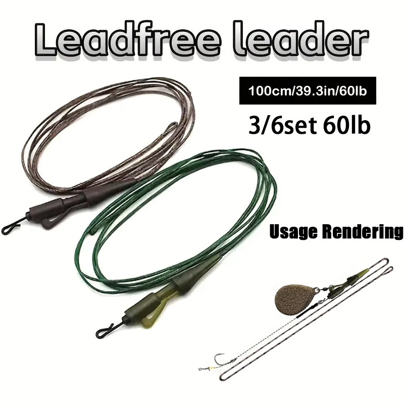 3/6 قطعة CarpCarp خيط صنارة ال - مراجعة Monofilament Line وسعره
